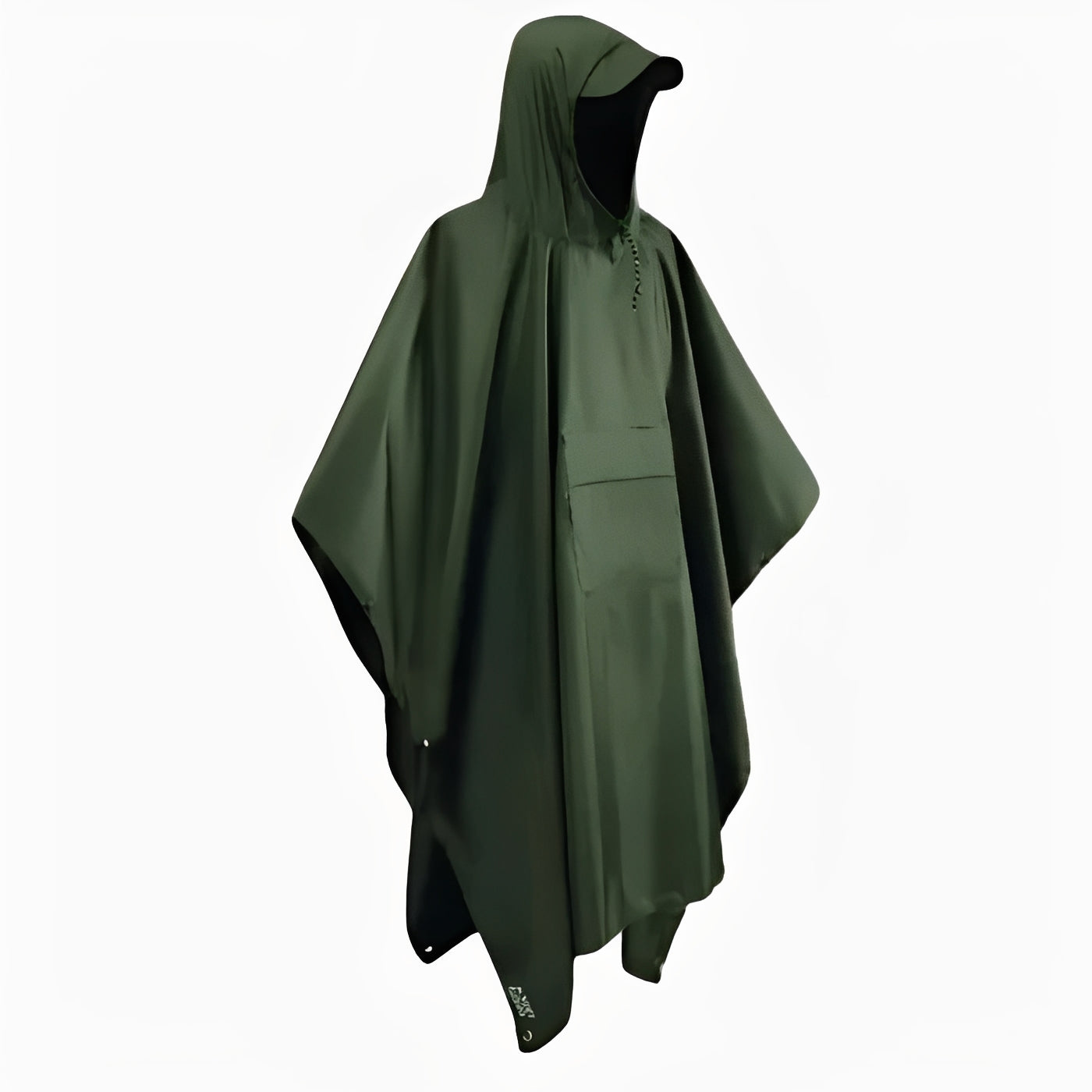 [Hometech] Hooded Rain Poncho for Outdoor Use with Storage Bag