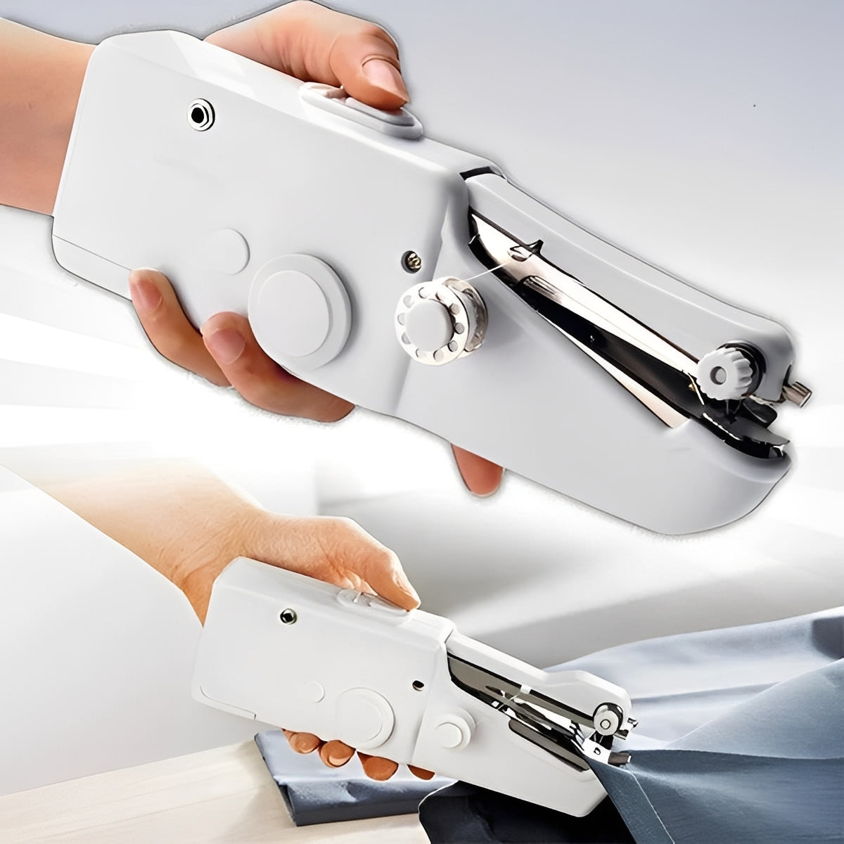 [Hometech] Battery Operated Handheld Sewing Machine for Light Fabrics