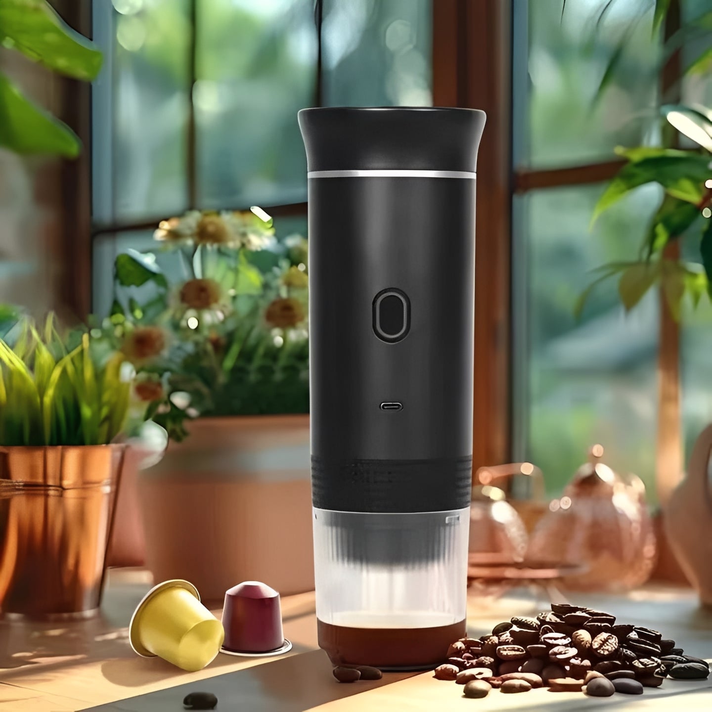 [Hometech] Portable USB Powered Coffee Maker with 3 Brewing Modes