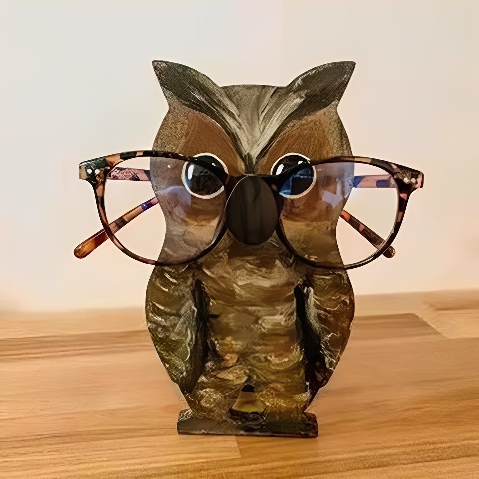 [Hometech] Wooden Animal Glasses Stand Designed to Help Organize Eyewear