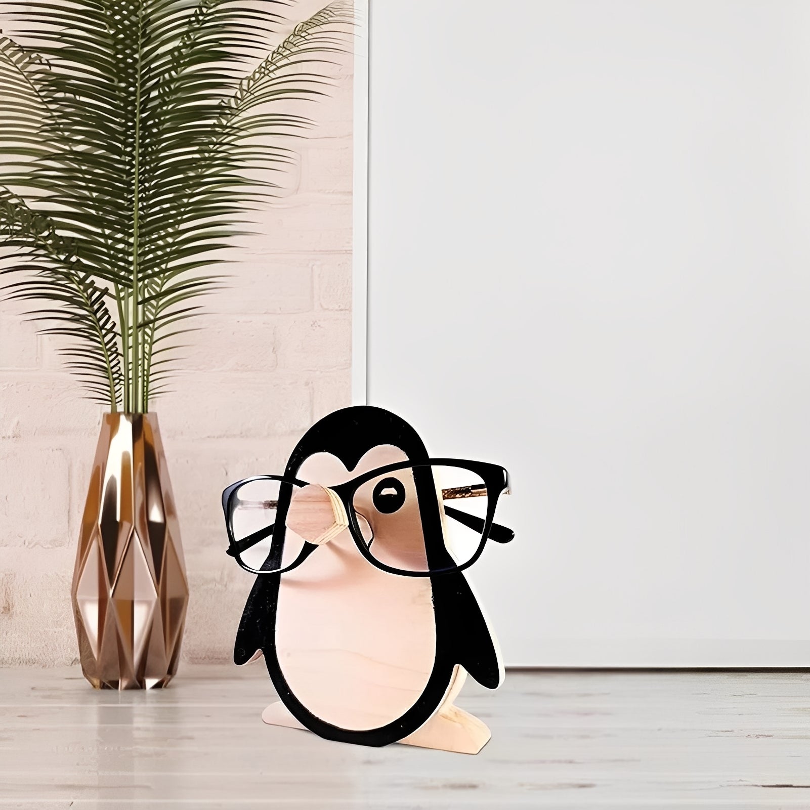 [Hometech] Wooden Animal Glasses Stand Designed to Help Organize Eyewear