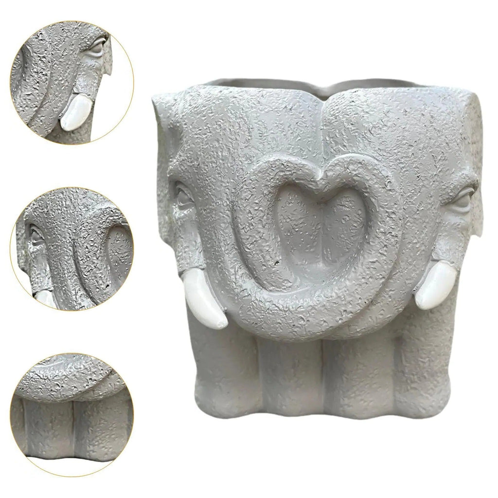 [Hometech] Small Cartoon Plant Pot for Succulents and Decorative Home Display