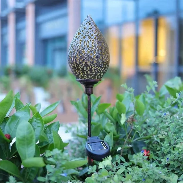 [Hometech] Solar Powered Water Drop Light for Garden Decoration and Environment