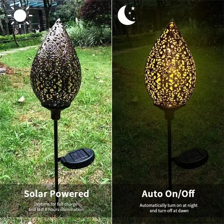 [Hometech] Solar Powered Water Drop Light for Garden Decoration and Environment