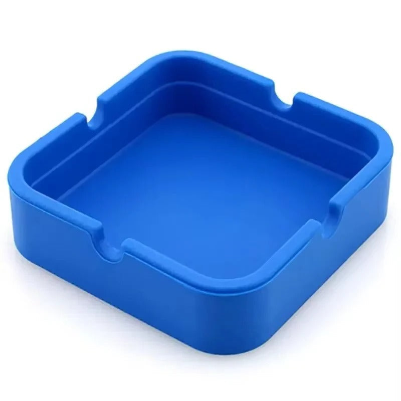 [Hometech] Square Silicone Ashtray with Portable Case