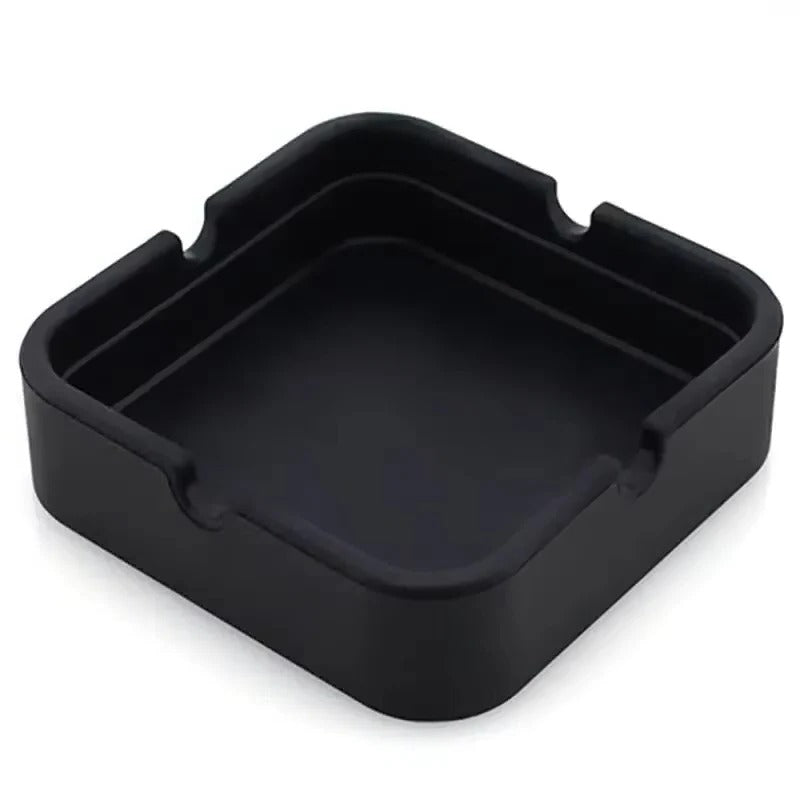 [Hometech] Square Silicone Ashtray with Portable Case