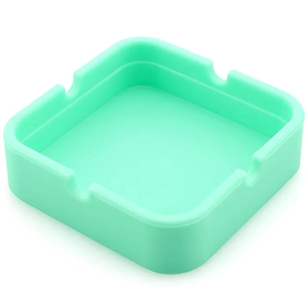 [Hometech] Square Silicone Ashtray with Portable Case