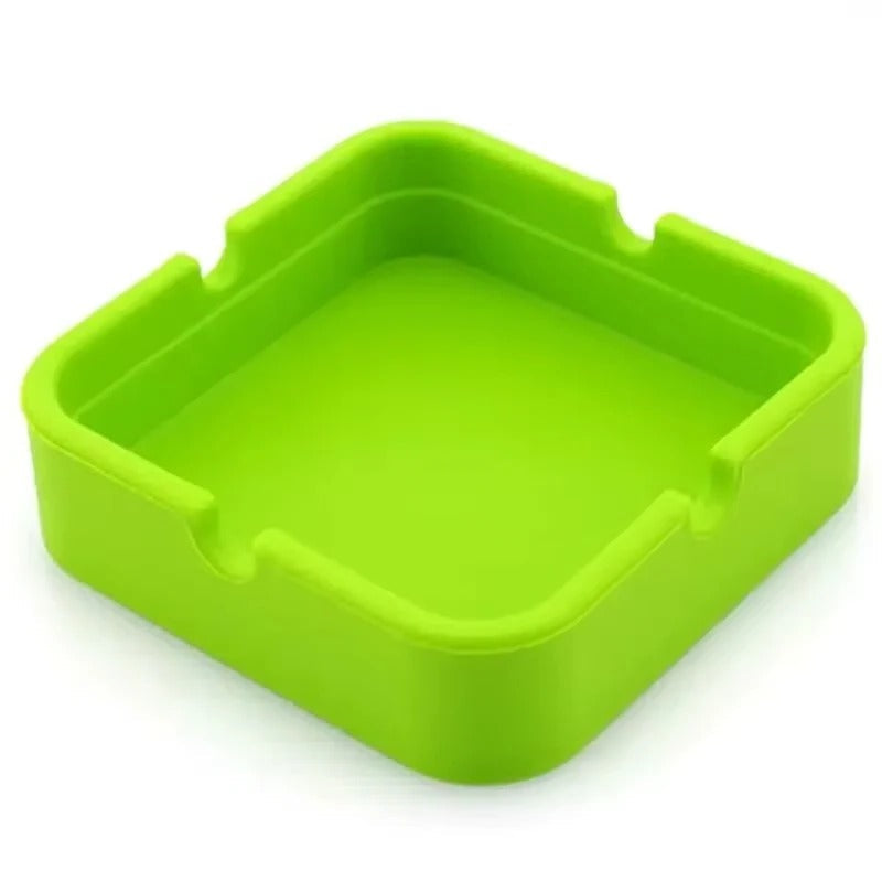 [Hometech] Square Silicone Ashtray with Portable Case