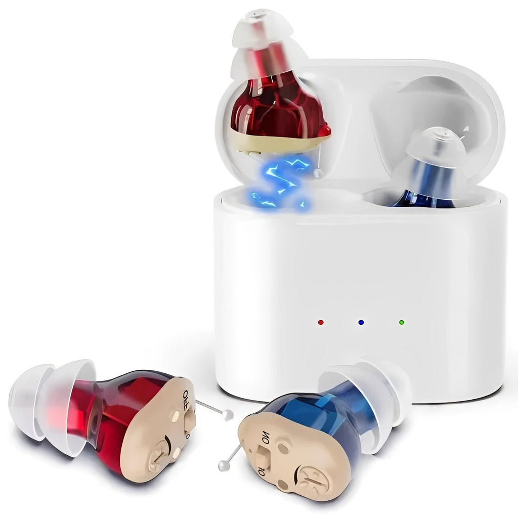 [Hometech] Rechargeable In-Ear Digital Hearing Aids for OTC Hearing Support