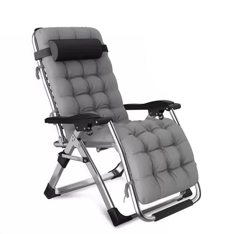 [Hometech] Portable Outdoor Folding Lounge Chair and Reclining Patio Seat and Cup Holder