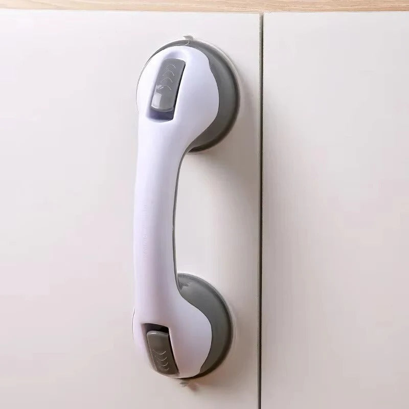 [Hometech] Removable Bathroom Handle with Locking Suction Cups