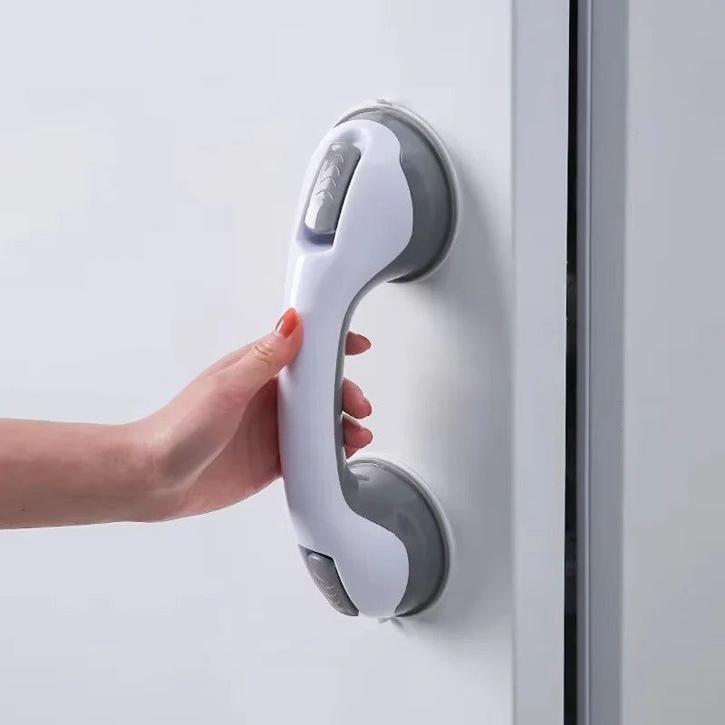 [Hometech] Removable Bathroom Handle with Locking Suction Cups