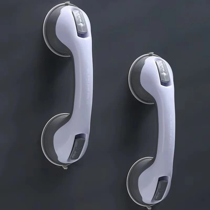 [Hometech] Removable Bathroom Handle with Locking Suction Cups