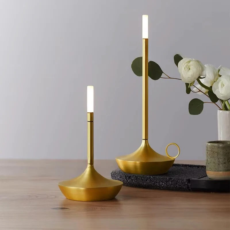 [Hometech] Cordless Rechargeable LED Candle Style Table Lamp