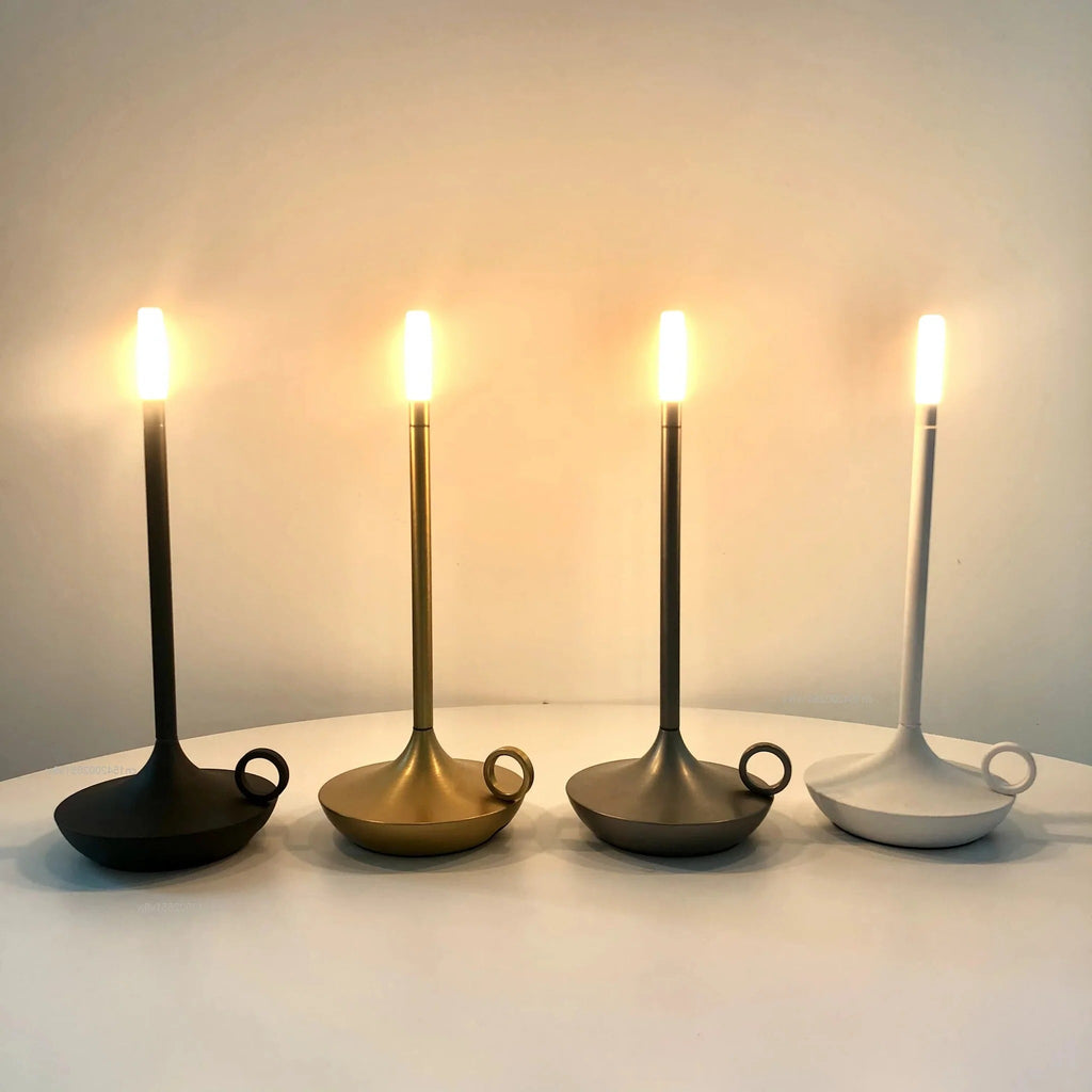 [Hometech] Cordless Rechargeable LED Candle Style Table Lamp