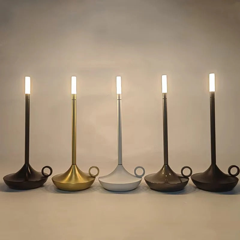 [Hometech] Cordless Rechargeable LED Candle Style Table Lamp