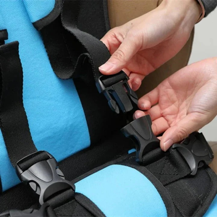 [Hometech] Portable Child Travel Seat and Safety Harness for Secure Vehicle Use