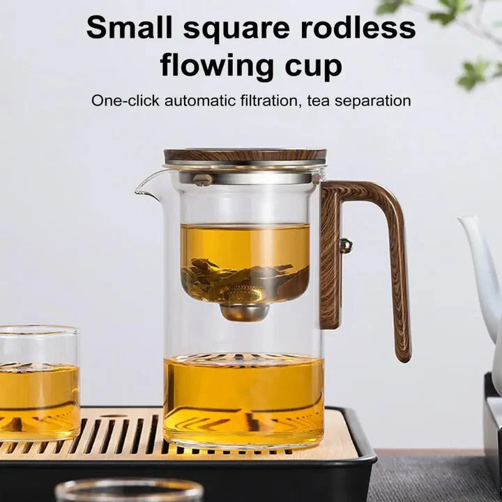 [Hometech] Glass Teapot with Water Separation Technology and Removable Infuser