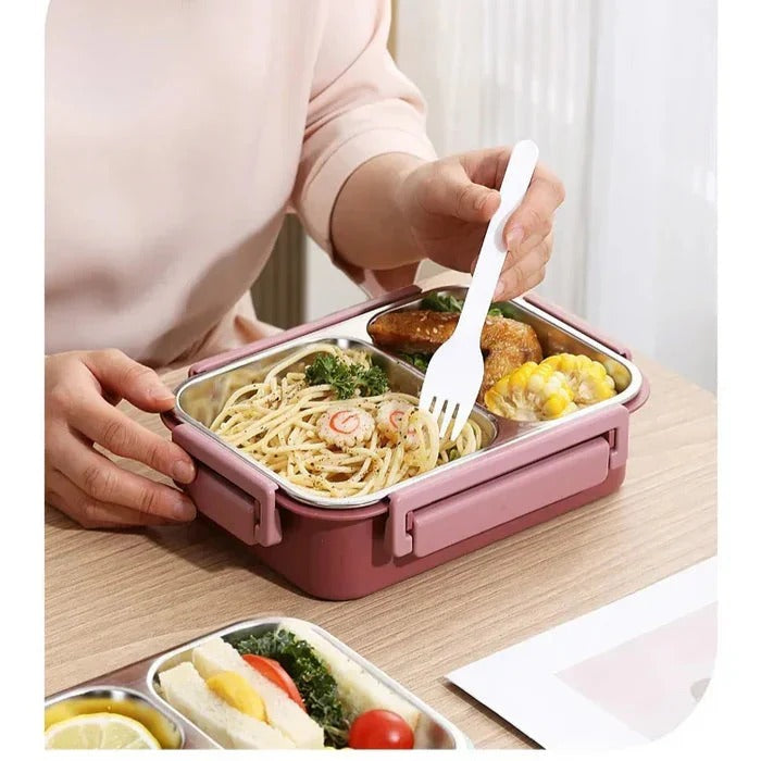 [Hometech] Stainless Steel Insulated Food Container for Meal Transport