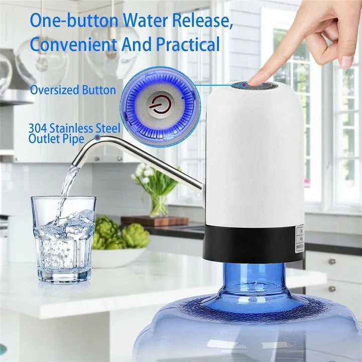 [Hometech] Automatic Bottled Water Pump with One Button Operation
