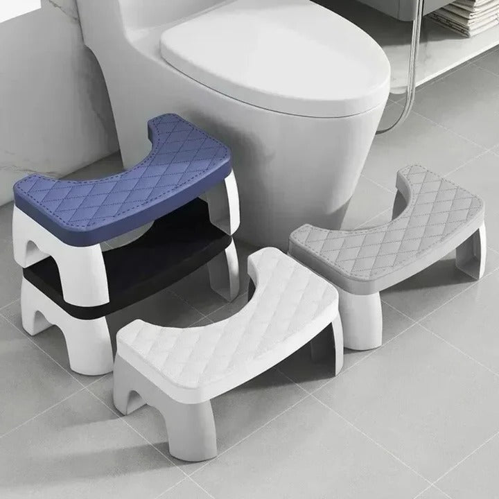 [Hometech] Bathroom Squat Stool with Curved Design