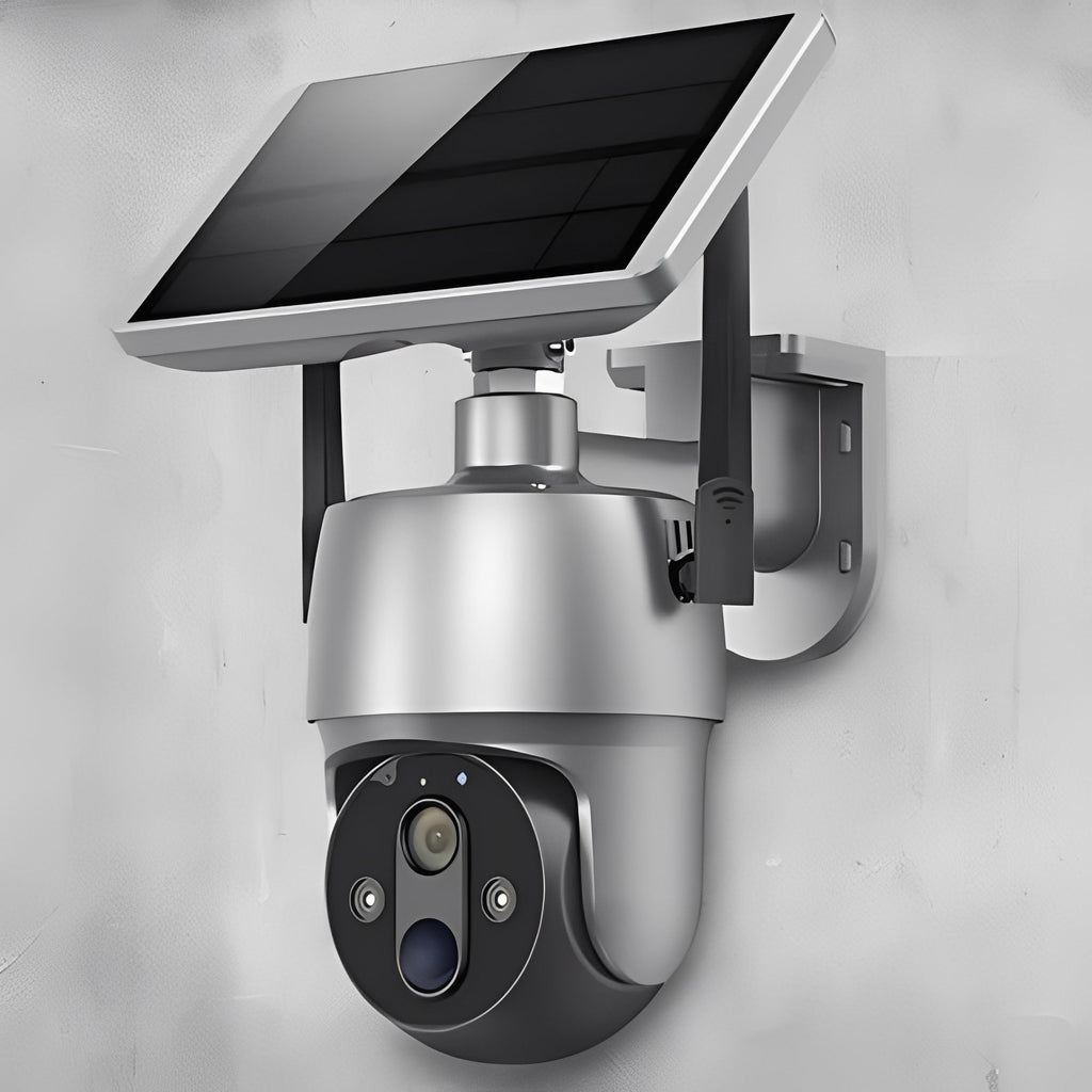 [Hometech] Solar Powered Outdoor Camera with Motion Detection and Audio