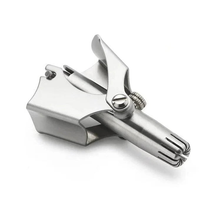 [Hometech] Manual Nose and Ear Hair Trimmer with Stainless Washable Head