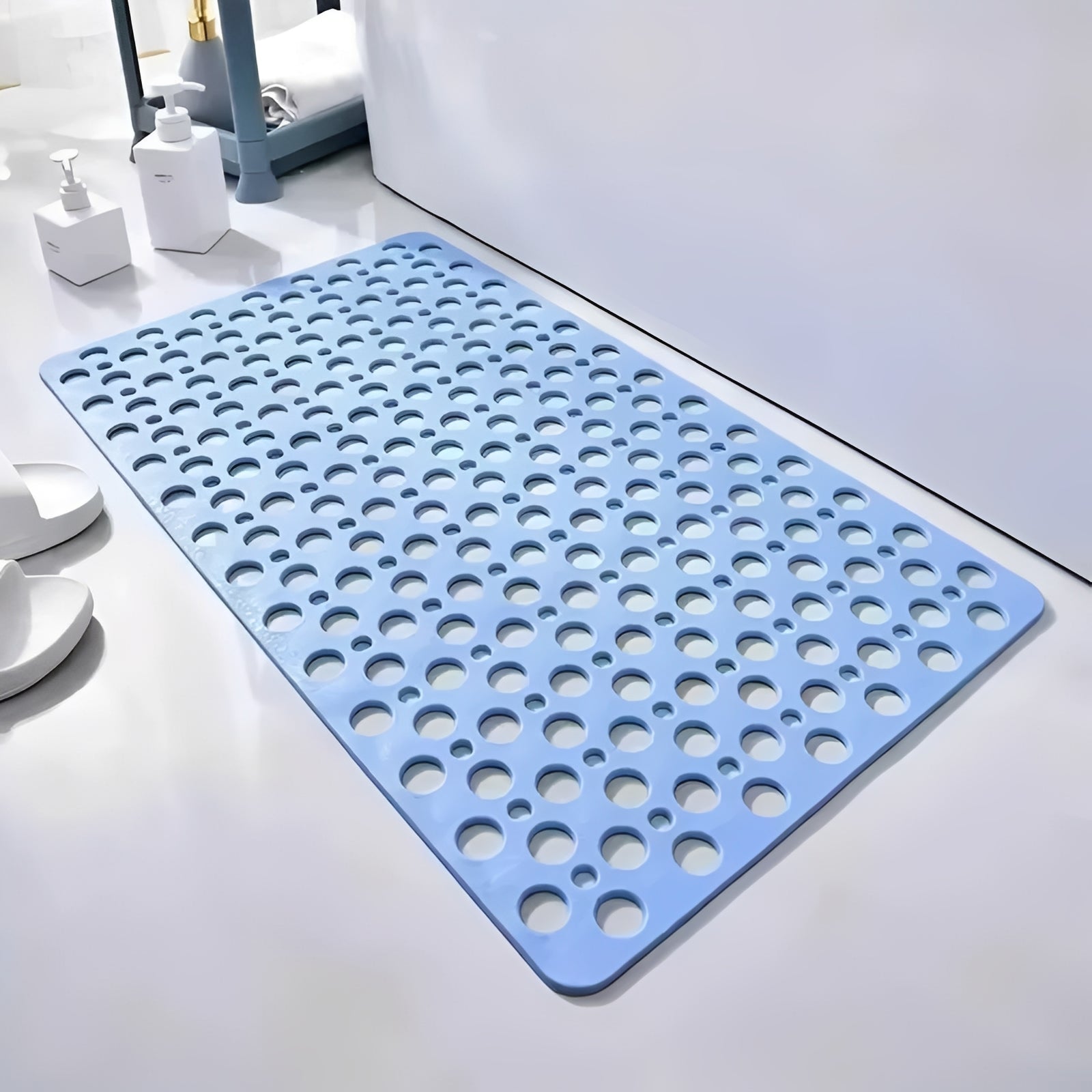 [Hometech] Shower Mat with Square Frame and Suction Cup Grid