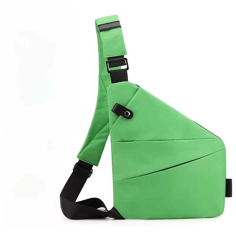 [Hometech] Adjustable Crossbody Sling Bag with Padded Air Mesh Back Panel