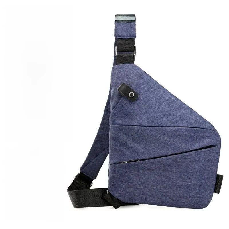 [Hometech] Adjustable Crossbody Sling Bag with Padded Air Mesh Back Panel