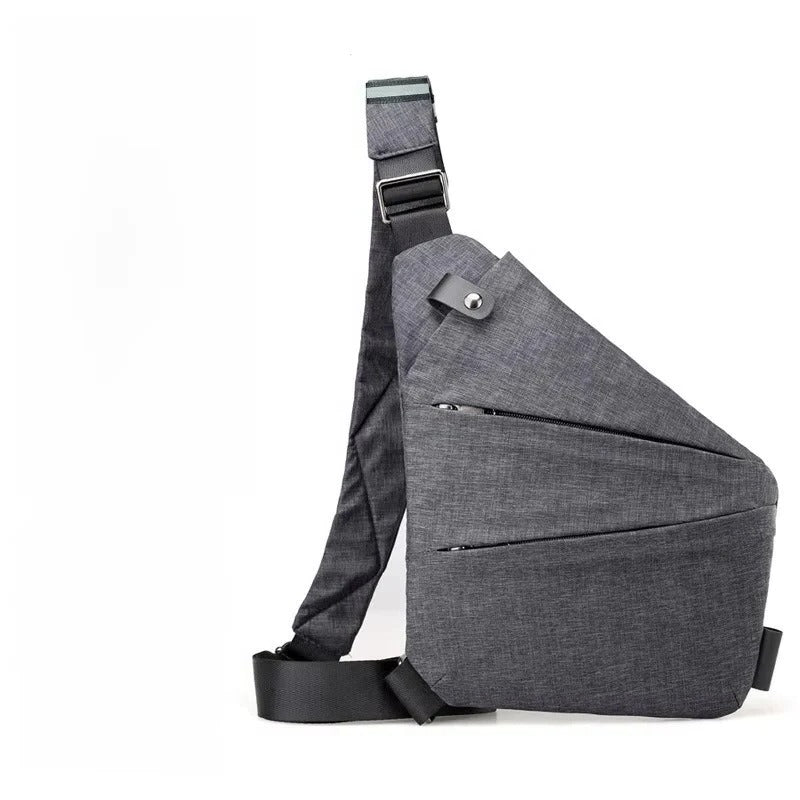 [Hometech] Adjustable Crossbody Sling Bag with Padded Air Mesh Back Panel