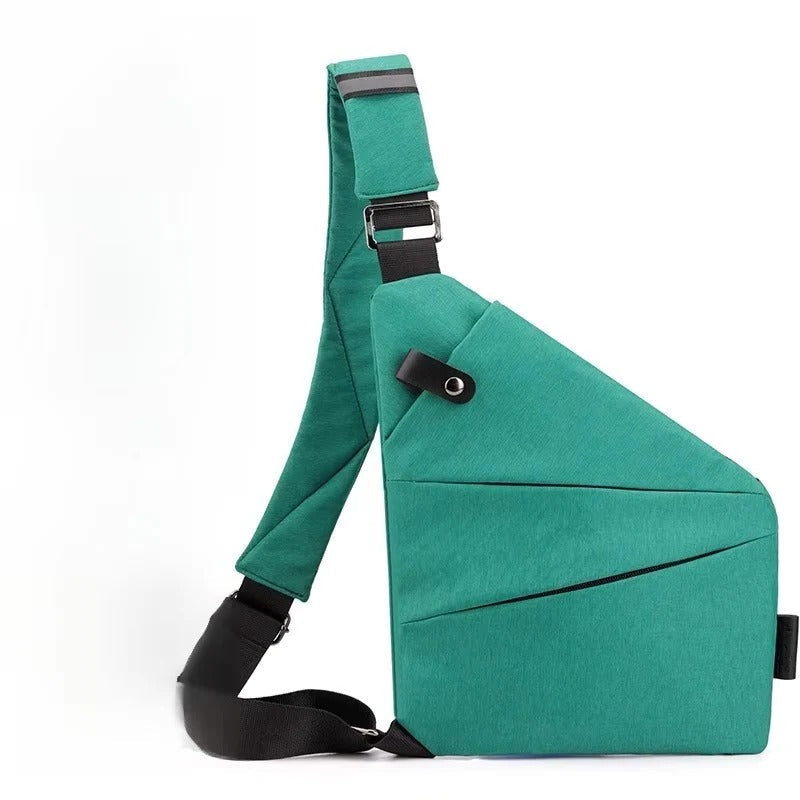 [Hometech] Adjustable Crossbody Sling Bag with Padded Air Mesh Back Panel