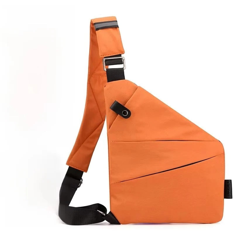 [Hometech] Adjustable Crossbody Sling Bag with Padded Air Mesh Back Panel