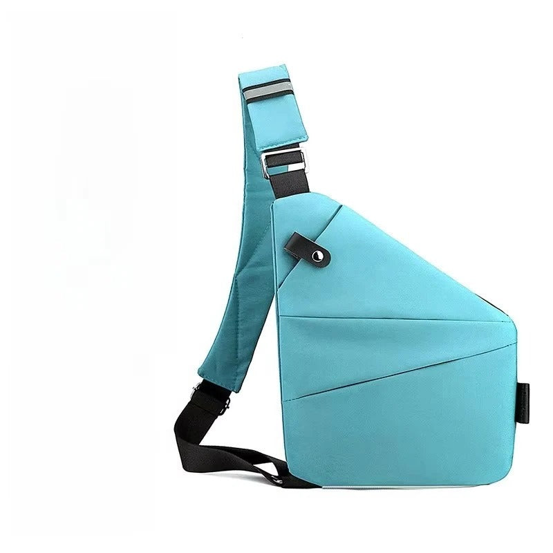 [Hometech] Adjustable Crossbody Sling Bag with Padded Air Mesh Back Panel