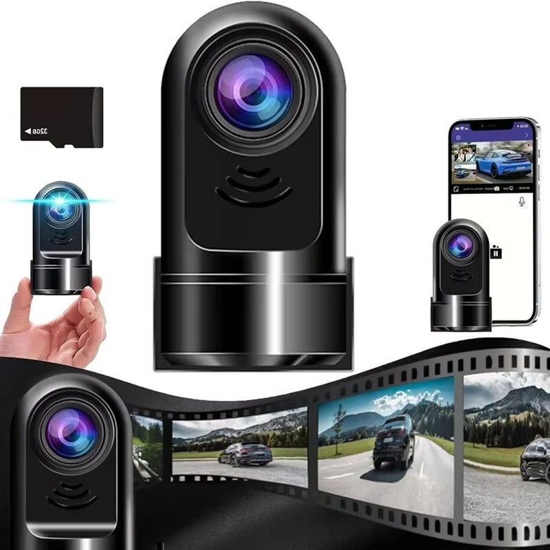 [Hometech] Mini 1080P Dash Camera with Rotating Lens and Night Vision Sensor