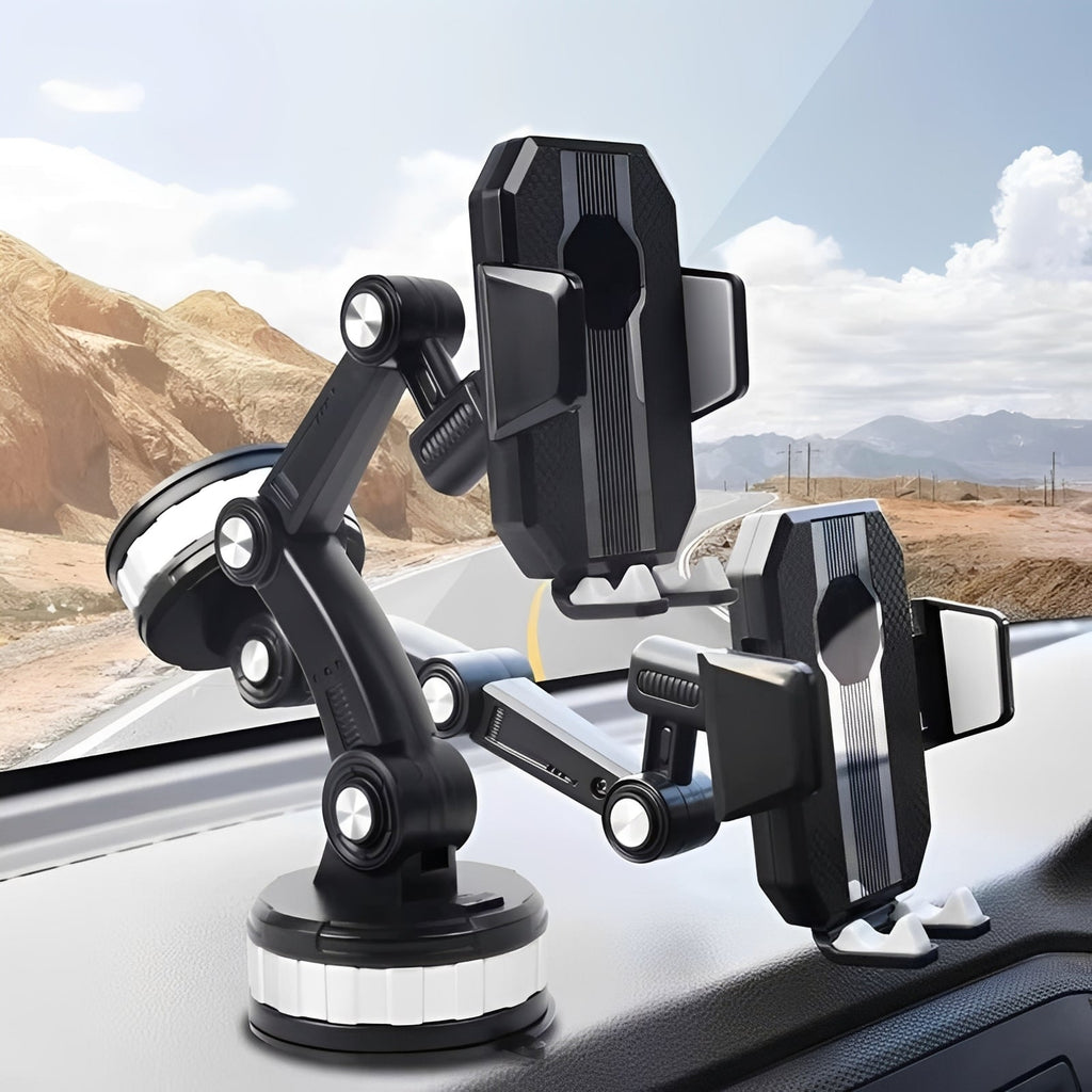 [Hometech] Adjustable Car Phone Mount for Dashboard and Windshield Use