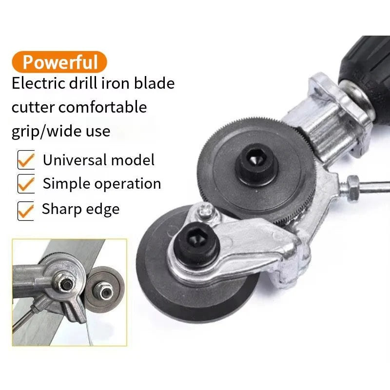 [Hometech] Electric Drill Attachment for Cutting Sheet Metal