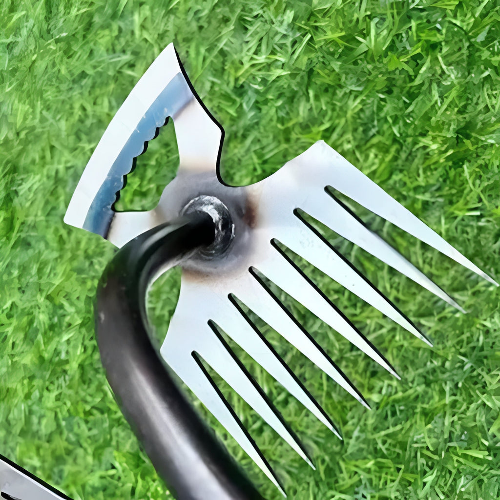 [Hometech] 8 Tooth Hand Hoe for Garden and Light Farming Use