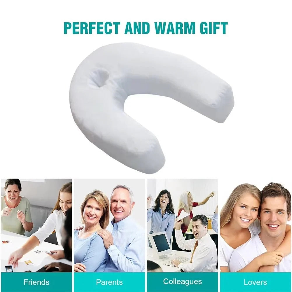 [Hometech] Ergonomic Side Sleeper Pillow with Contoured U Shape