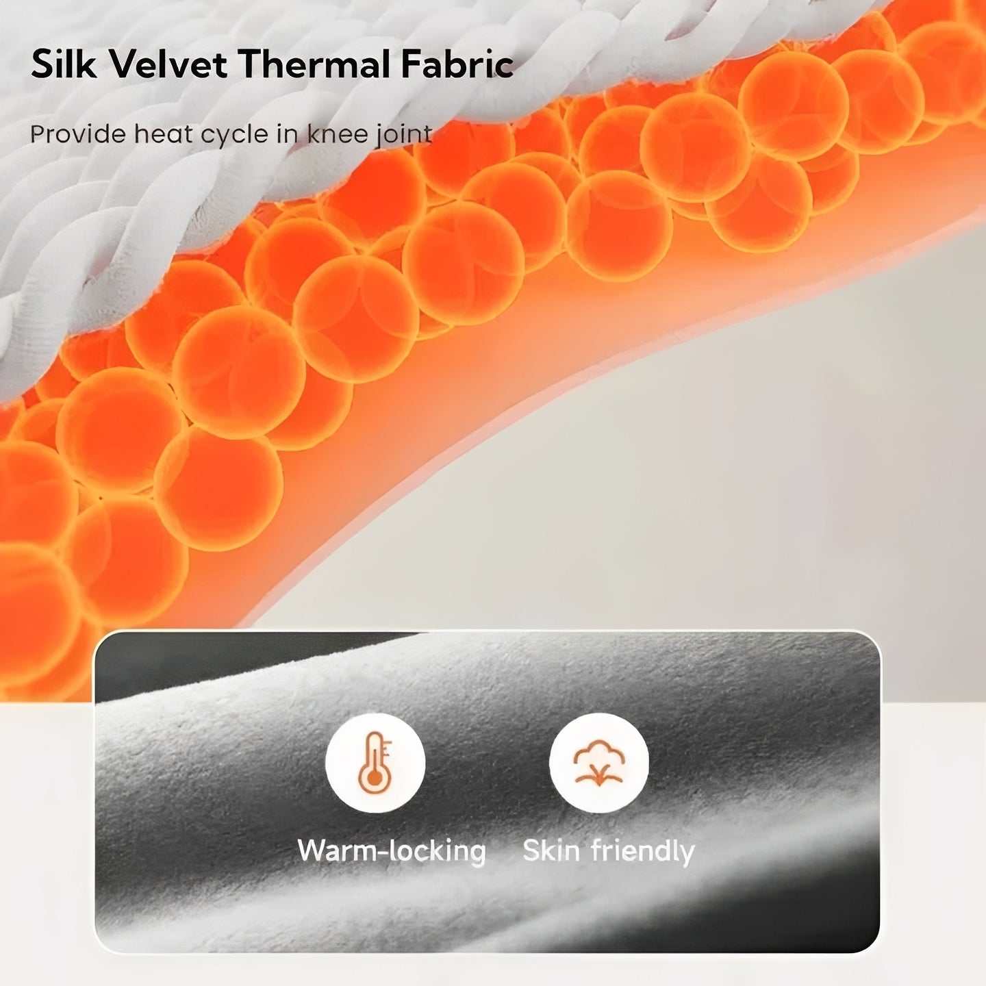 [Hometech] Heated Knee Massage Brace with Cordless Infrared Technology