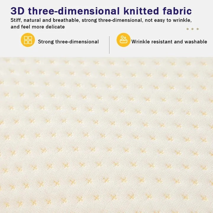 [Hometech] Memory Foam Couple Pillow with L Shaped Arm Channel Design