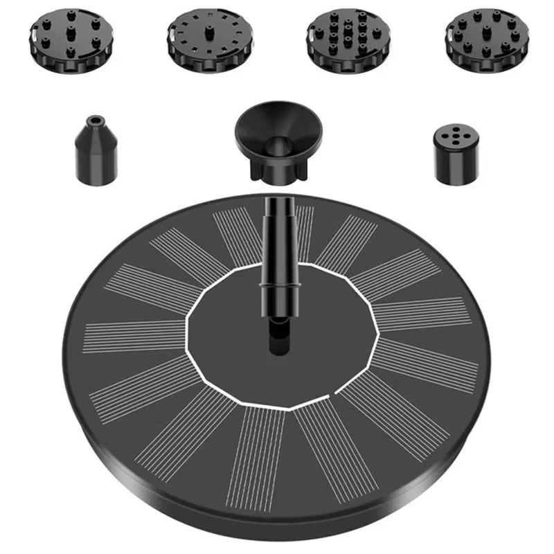 [Hometech] Floating Solar Fountain Pump for Bird Baths and Garden Ponds