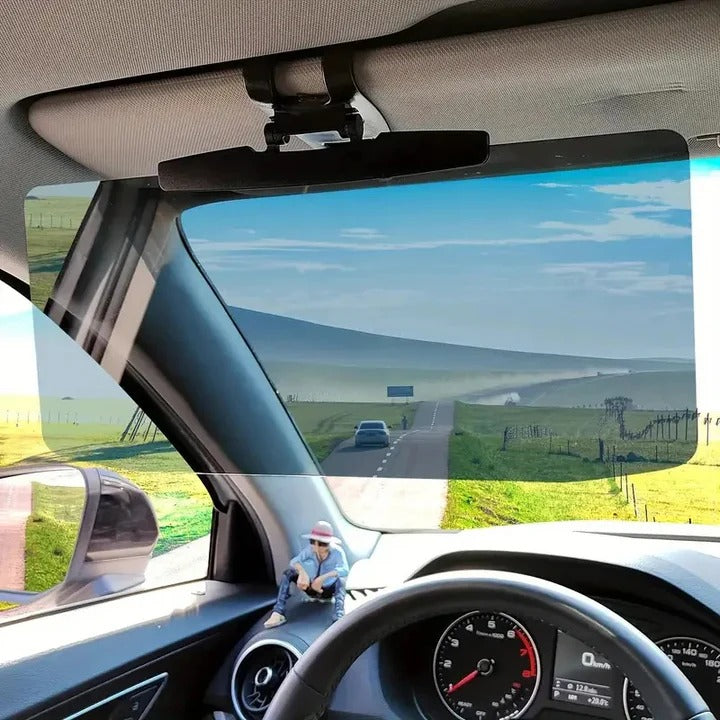 [Hometech] Adjustable Car Sun Visor Extension with Polarized Light Filter
