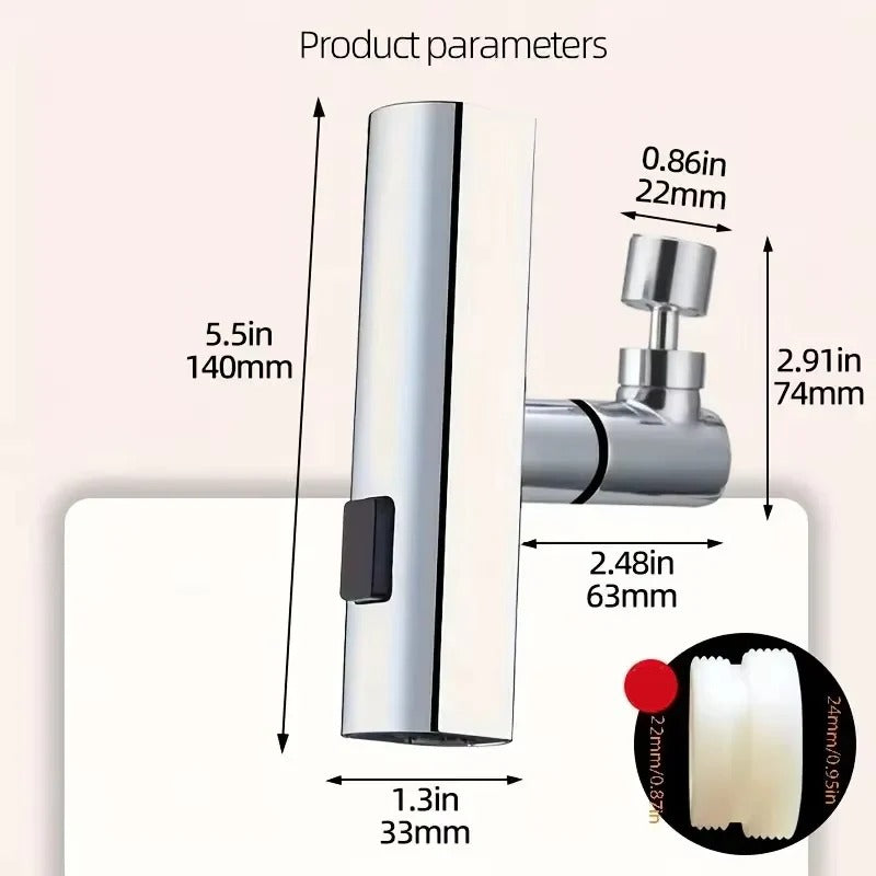 [Hometech] Sink Faucet Adapter for Improved Water Flow Control