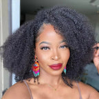 [Hometech] Brazilian Virgin Human Hair Bundles of Afro Kinky Curly Style