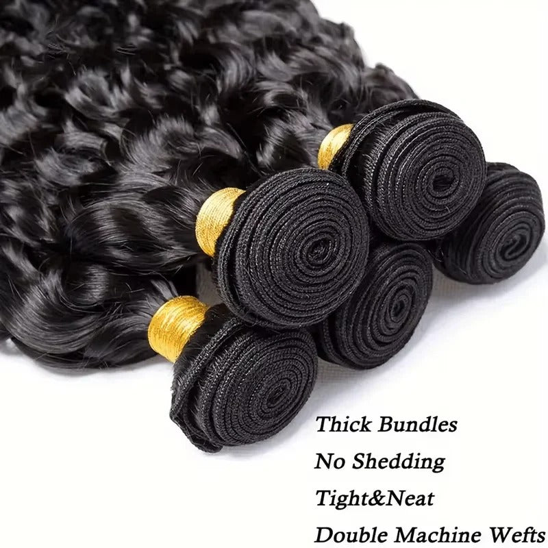 [Hometech] Brazilian Curly Human Hair and Kinky Curly Extensions