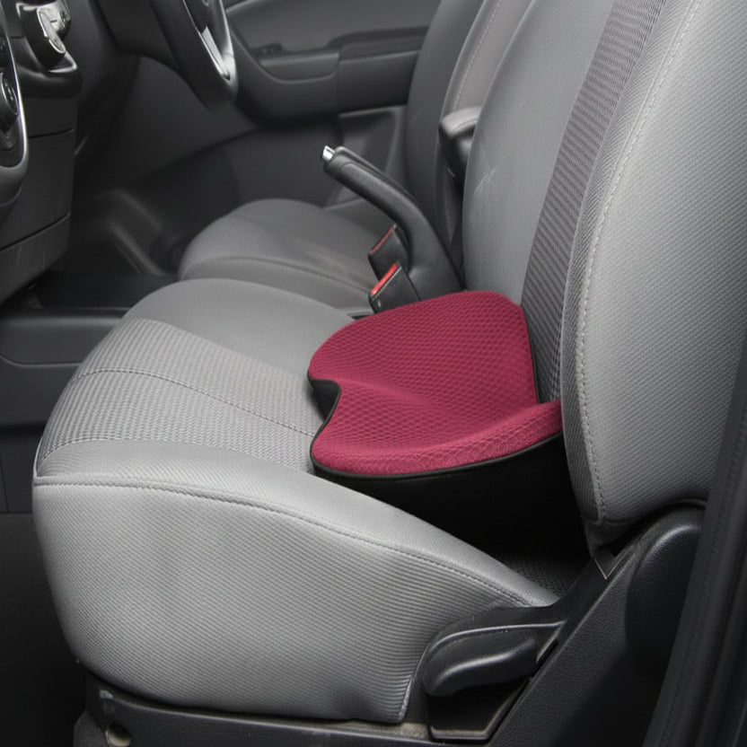 [Hometech] Memory Foam Car Seat Cushion for Added Height and Seating Comfort