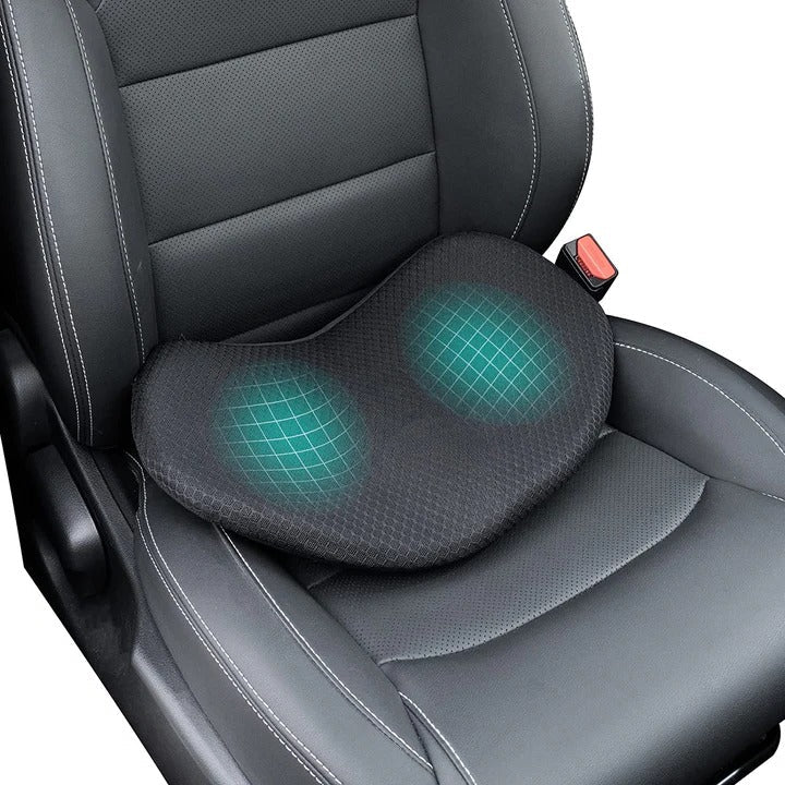 [Hometech] Memory Foam Car Seat Cushion for Added Height and Seating Comfort