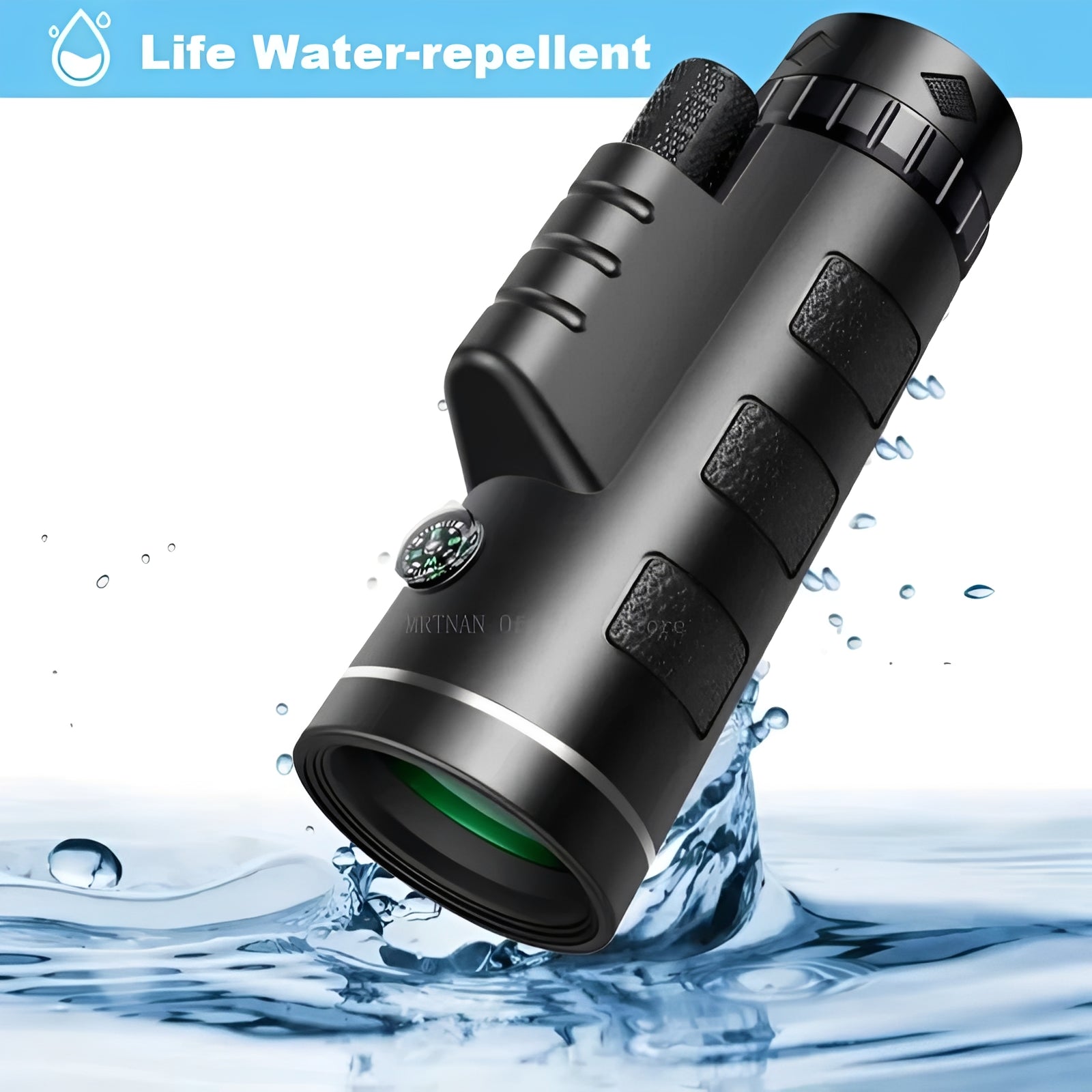 [Hometech] Portable 40x60 Monocular Telescope with Smartphone Adapter and Tripod