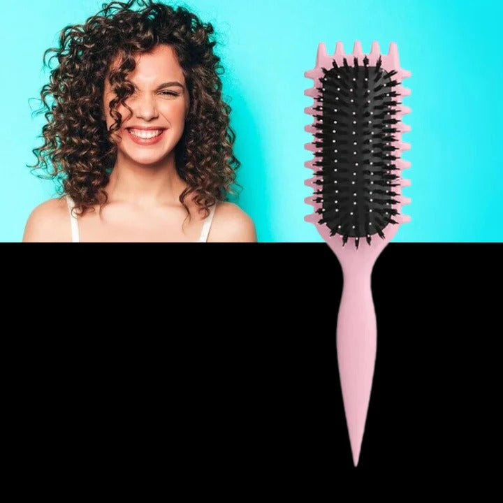 [Hometech] Hair Styling Brush for Curl Shaping and Blow Dry Use
